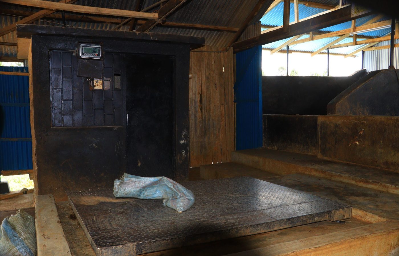 Pulping machinery at a member factory